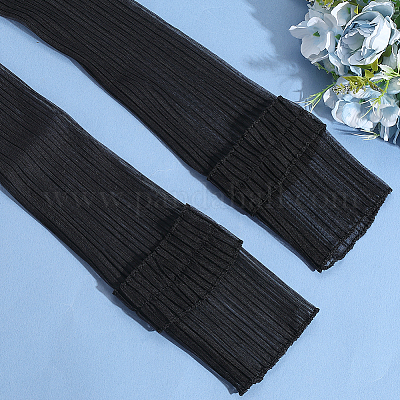 Нарукавники из полиэстерового кружева для женщин AJEW-WH20007-88A-1