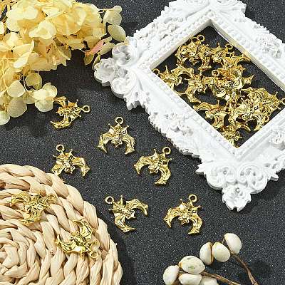 Сплавочные подвески тибетского стиля TIBE-YW0001-02AG-1