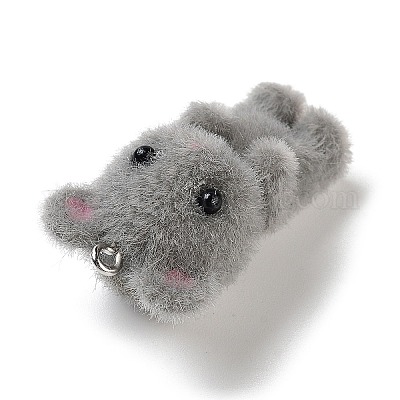 Подвески из флокированной смолы RESI-Z028-05B-1