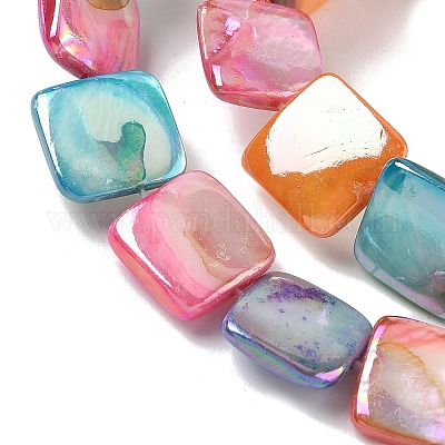 Нити бусин из натуральных пресноводных ракушек SHEL-K006-54-1