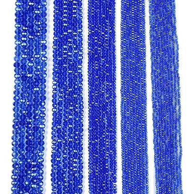 Стеклянные бусины с гальваническим покрытием  EGLA-A044-T4mm-A31-1