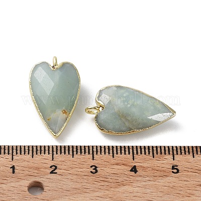 Природные подвески амазонит G-G012-12G-03-1