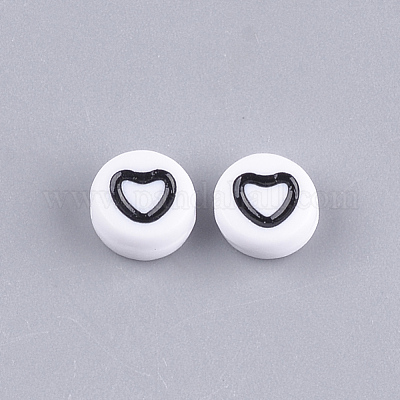 Непрозрачные акриловые бусины MACR-S273-17-1