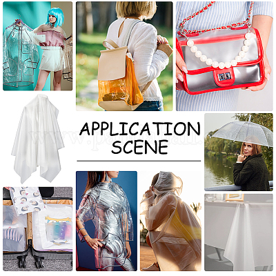 ТПУ мягкая водонепроницаемая ткань DIY-WH0048-82C-1