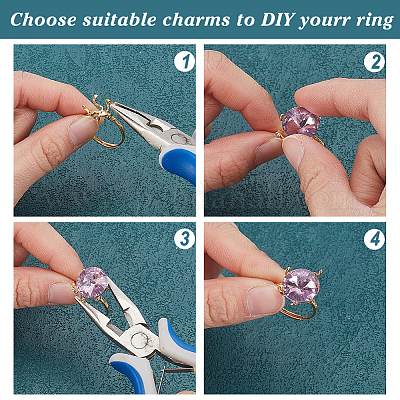 1 шт регулируемые 925 серебряных кольца регулируемые кольца фурнитура STER-GO0001-63-1