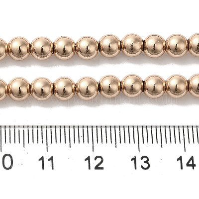 Гальванические нити синтетических магнитных гематитовых бусин G-I364-D01-LG-1