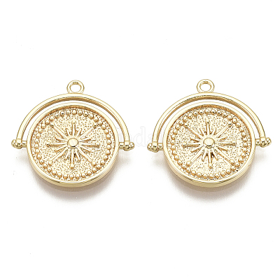 Латунные подвески&nbsp;X-KK-R136-037-NF-1