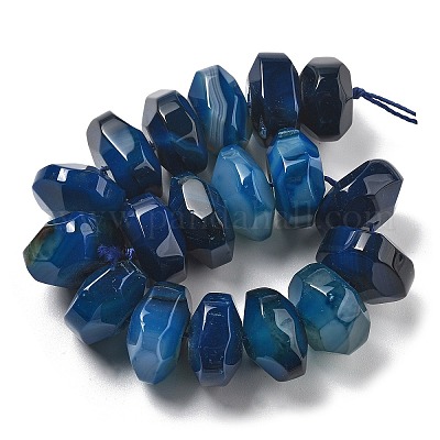 Природный агат бисер нитей G-K392-A11-1