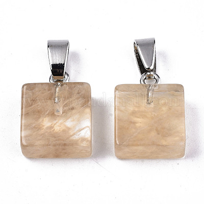 Арбуз камень стеклянные подвески G-T131-103-1