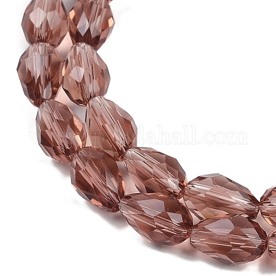 Прозрачные стеклянные бусины EGLA-N013-T10mm-D02-1