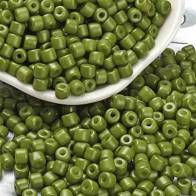 Стеклянные бусины с перламутровым эффектом для выпечки SEED-C001-04A-09-1