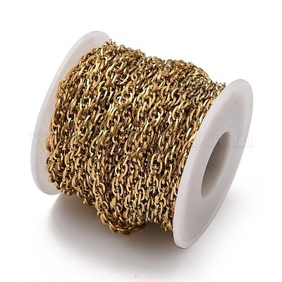 Ионное покрытие (ip) 304 нержавеющая сталь тросовые цепи CHS-H025-16G-03-1