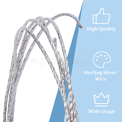 Wholesale BENECREAT 925 Sterling Silver Wires 