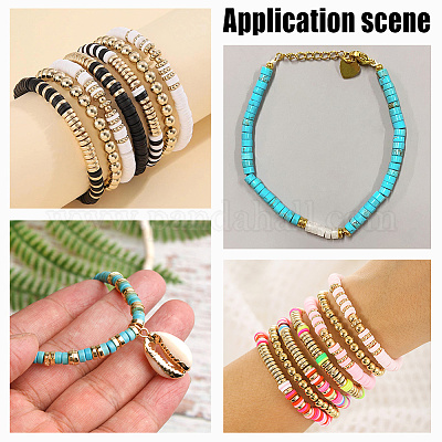 120 шт. 4-х видов проставочных бусин из нержавеющей стали 304 STAS-AR0001-74-1