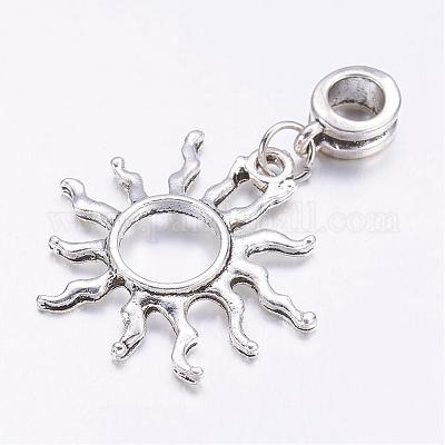 Европейские подвески из сплава в тибетском стиле PALLOY-JF00329-1