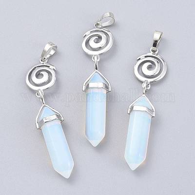 Опалитные острые большие подвески G-D0021-01P-09-1