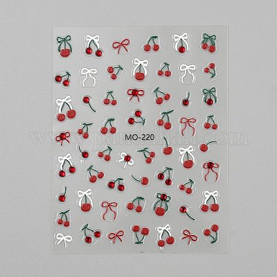 Наклейки для дизайна ногтей из страз и животных из смолы&nbsp;AJEW-WH20816-034-1