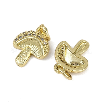 Латунные микро проложить кубического циркония подвески KK-I358-060C-G-1