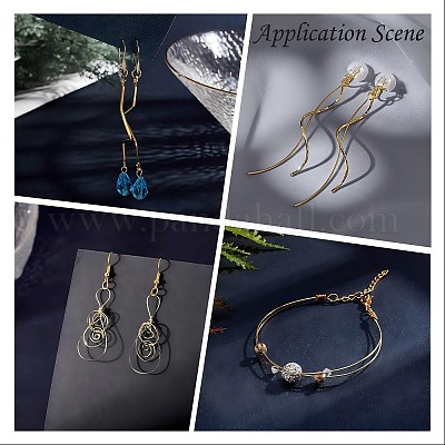 Латунная проволока для рукоделия с желтым золотом CWIR-NH0001-01G-1