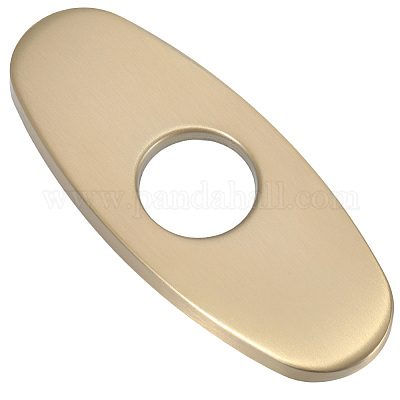 Овальные заглушки для отверстий под смесители из нержавеющей стали STAS-WH20001-18A-G-1