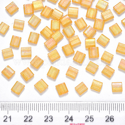 2-луночное выпечка из окрашенного прозрачного стекла X-SEED-S031-L-251-1