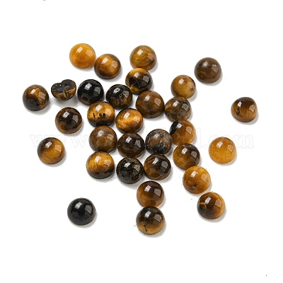Природных тигровый глаз кабошонов G-Q173-01A-13-1