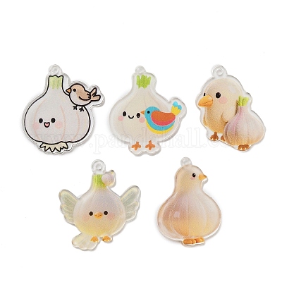 Печатные акриловые подвески&nbsp;OACR-A043-01-1