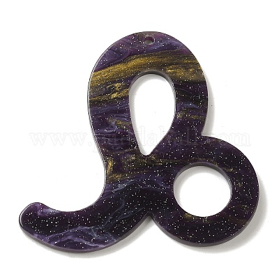 Акриловые подвески-брелки&nbsp;LS-SACR-S608-04G-02-1