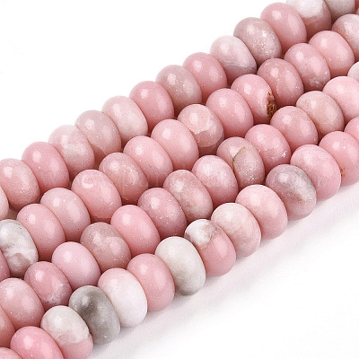 Натуральный розовый опал бусы пряди G-T140-75A-1