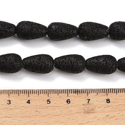 Бусы из натуральной лавы&nbsp;G-G347-03I-1