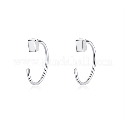 999 изящные серебряные серьги-гвоздики FS-WG1D9DE-10-1