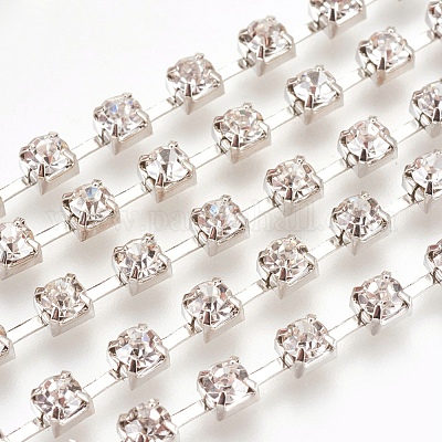 Латунь горный хрусталь цепь чашки CHC-S6-S01-1