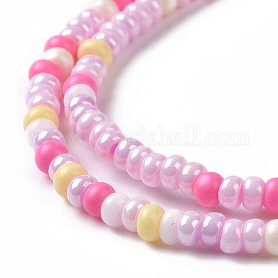 Brins de perles de verre&nbsp;LAMP-B021-04D-1