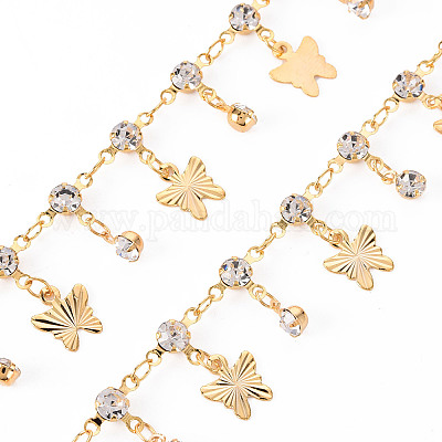 Латунные бисерные цепочки ручной работы CHC-S012-052-1