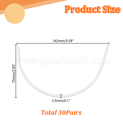 Пластиковые косточки&nbsp;FIND-WH0148-748-1