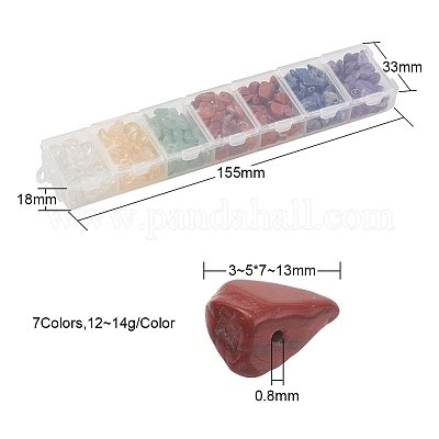 7 стиль бусин из натуральных смешанных драгоценных камней G-YW0001-09-1