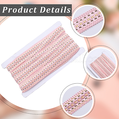 Отделка полиэфирной тесьмой OCOR-WH0085-04C-1