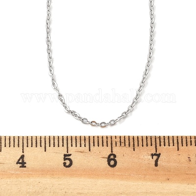 Латунные кабельные цепи ожерелья MAK-P011-01P-1