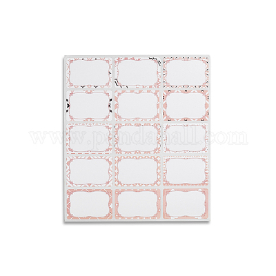 ПВХ самоклеющиеся наклейки DIY-WH20007-64C-1