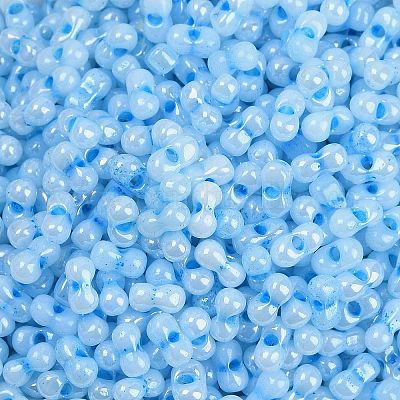 Блестящие стеклянные бусины&nbsp;X1-SEED-K010-04B-1