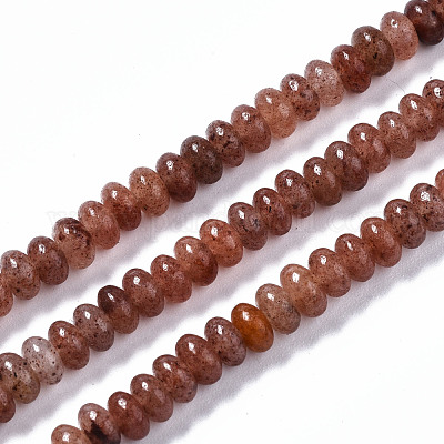 Природных фиолетовых авантюрин бисер нитей G-S366-127-1