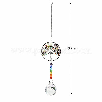 Большие подвесные украшения HJEW-PW0001-006E-1