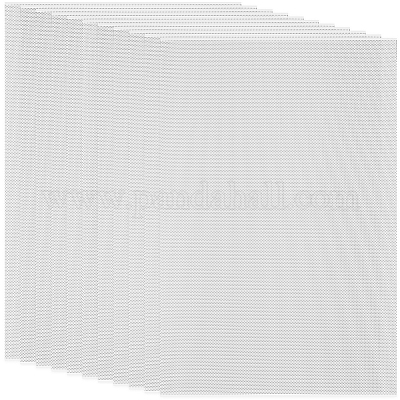 ПВХ пластиковые листы с отверстием AJEW-WH20006-262B-02-1