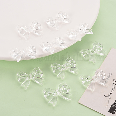 Прозрачные акриловые бусины X-TACR-S154-56B-205-1