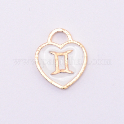 Сплав эмали подвески ENAM-WH0049-36G-H01-RS-1