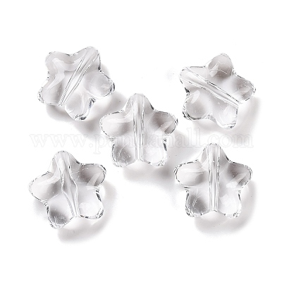 Прозрачные акриловые бусины OACR-M011-03-1