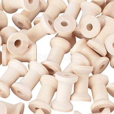 Катушки с деревянными нитками ODIS-OC0001-02B-1