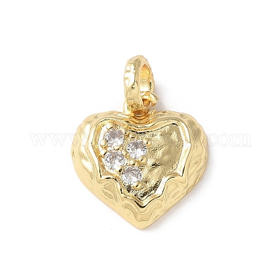 Латунные микро проложить кубического циркония подвески KK-P290-44A-G-1