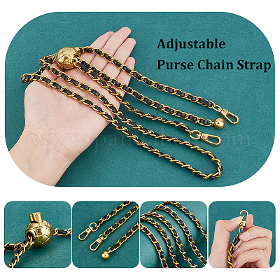 Shop WADORN Adjustable Thin Purse Chain Strap for Jewelry Making -  PandaHall Selected