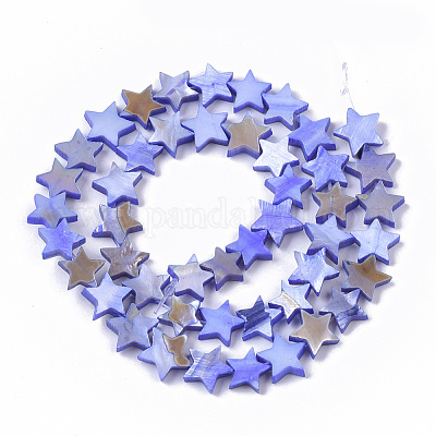 Нити бусин из пресноводных ракушек SHEL-T014-009A-1